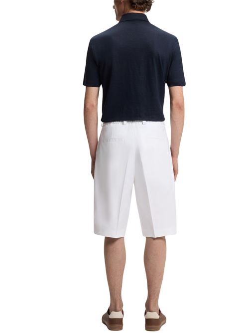 Pantaloni corti in cotone BOSS by Beckham Hugo Boss | 50567651100